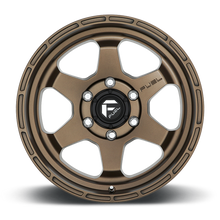 Load image into Gallery viewer, Aluminum Wheels 17X9 Shok D666 6 On 139.7 Matte Bronze 106.1 Bore 20 Offset Fuel Off Road Wheels