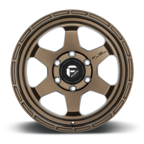 Aluminum Wheels 18X9 Shok D666 5 On 150 Matte Bronze 110.1 Bore 1 Offset Fuel Off Road Wheels