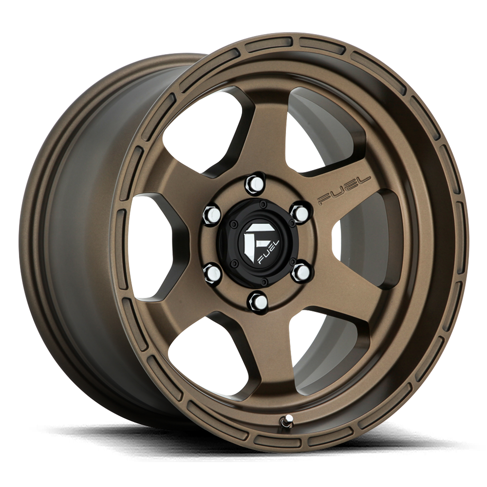 Aluminum Wheels 18X9 Shok D666 5 On 150 Matte Bronze 110.1 Bore 20 Offset Fuel Off Road Wheels