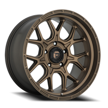 Load image into Gallery viewer, Aluminum Wheels 17X9 Tech D671 5 On 127 Matte Bronze 71.5 Bore 1 Offset Fuel Off Road Wheels
