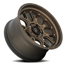 Load image into Gallery viewer, Aluminum Wheels 17X9 Tech D671 5 On 127 Matte Bronze 71.5 Bore 1 Offset Fuel Off Road Wheels