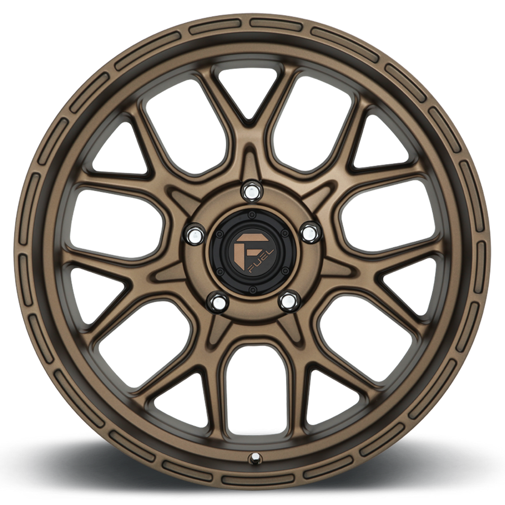 Aluminum Wheels 17X9 Tech D671 5 On 127 Matte Bronze 71.5 Bore 1 Offset Fuel Off Road Wheels