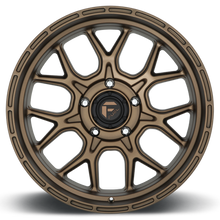 Load image into Gallery viewer, Aluminum Wheels 17X9 Tech D671 5 On 127 Matte Bronze 71.5 Bore 1 Offset Fuel Off Road Wheels