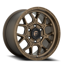 Load image into Gallery viewer, Aluminum Wheels 20X9 Tech D671 6 On 139.7 Matte Bronze 106.1 Bore 1 Offset Fuel Off Road Wheels