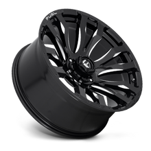 Load image into Gallery viewer, Aluminum Wheels 18X9 Blitz D673 5 On 127 Gloss Black Milled 71.5 Bore 1 Offset Multi Spoke Fuel Off Road Wheels