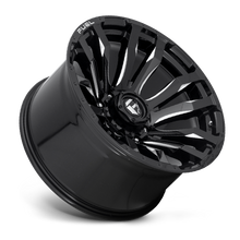 Load image into Gallery viewer, Aluminum Wheels 20X9 Blitz D673 8 On 170 Gloss Black Milled 125.1 Bore 1 Offset Multi Spoke Fuel Off Road Wheels