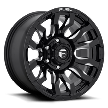 Load image into Gallery viewer, Aluminum Wheels 20X9 Blitz D673 6 On 135 Gloss Black Milled 87.1 Bore 20 Offset Multi Spoke 37 Lbs Fuel Off Road Wheels