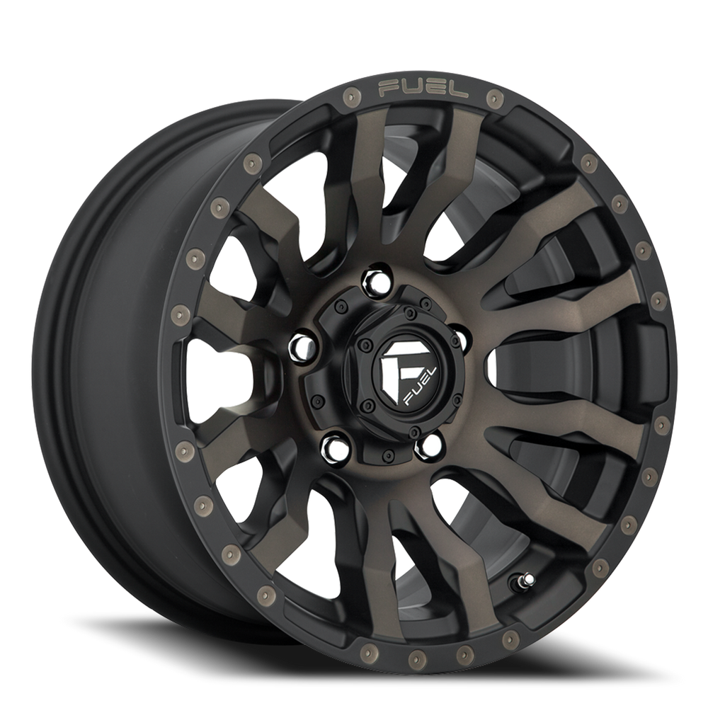 Aluminum Wheels 20X9 Blitz D674 5 On 127 Matte Black Double Dark Tint 71.5 Bore 1 Offset Multi Spoke Fuel Off Road Wheels