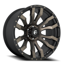 Load image into Gallery viewer, Aluminum Wheels 22X10 Blitz D674 6 On 135 Matte Black Double Dark Tint 87.1 Bore -18 Offset Multi Spoke Fuel Off Road Wheels