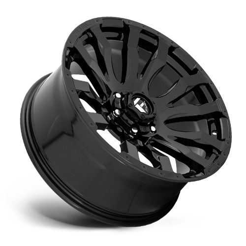 Aluminum Wheels 18X9 Blitz D675 6 On 139.7 Gloss Black 106.1 Bore 20 Offset Multi Spoke Fuel Off Road Wheels