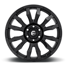 Load image into Gallery viewer, Aluminum Wheels 18X9 Blitz D675 6 On 139.7 Gloss Black 106.1 Bore 20 Offset Multi Spoke Fuel Off Road Wheels