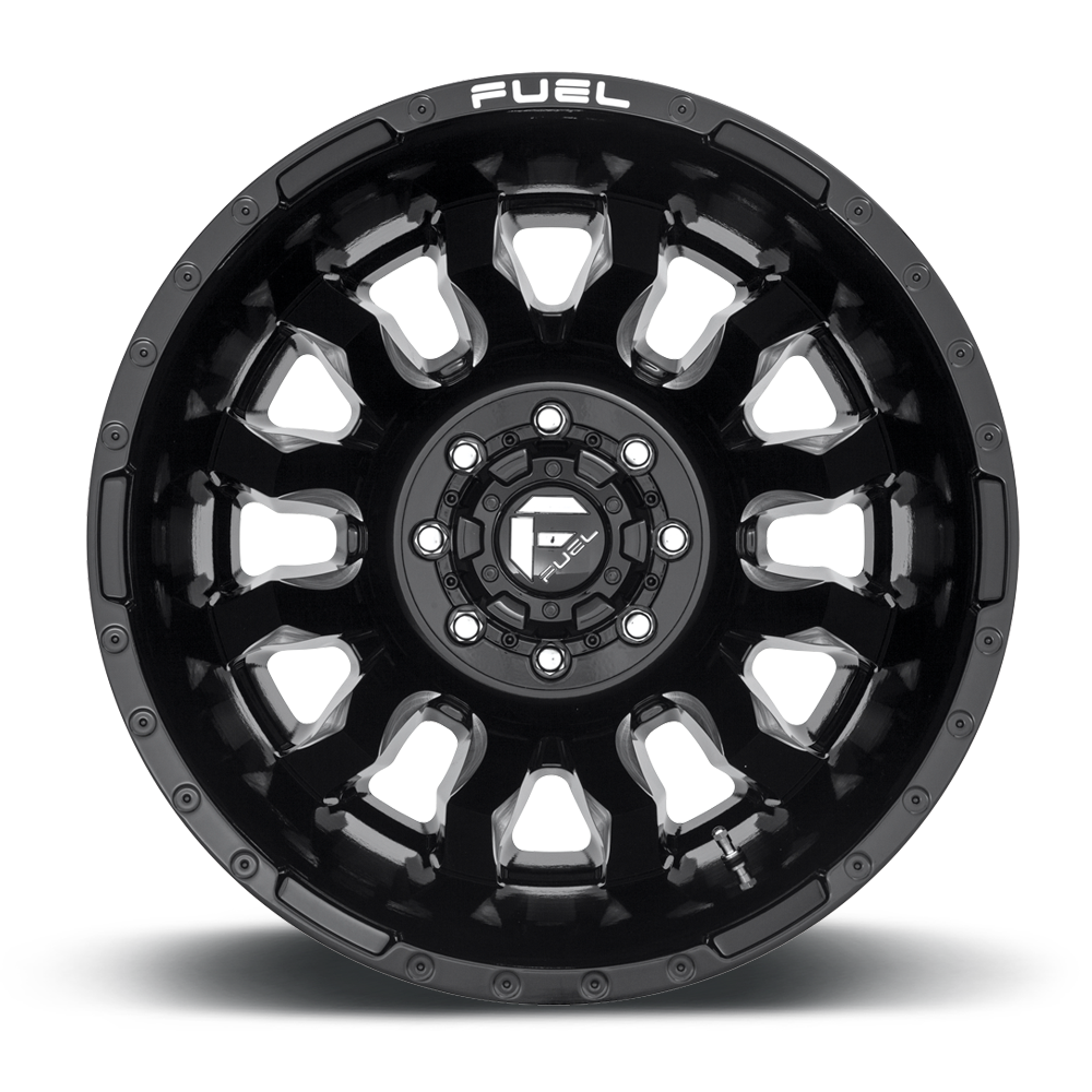 Dually Wheels 20X8.25 Blitz Dually D675 8 On 200 Gloss Black 142 Bore -202 Offset Multi Spoke Outer Dually Fuel Off Road Wheels