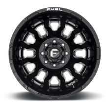 Load image into Gallery viewer, Dually Wheels 20X8.25 Blitz Dually D675 8 On 210 Gloss Black 154.3 Bore -221 Offset Multi Spoke Outer Dually Fuel Off Road Wheels