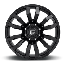 Load image into Gallery viewer, Aluminum Wheels 20X9 Blitz D675 8 On 170 Gloss Black 125.1 Bore 20 Offset Multi Spoke Fuel Off Road Wheels