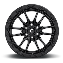 Load image into Gallery viewer, Aluminum Wheels 18X9 Rebel D679 6 On 135 Matte Black 87.1 Bore 1 Offset Fuel Off Road Wheels