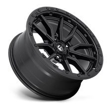 Load image into Gallery viewer, Aluminum Wheels 18X9 Rebel D679 5 On 139.7 Matte Black 78.1 Bore 1 Offset Fuel Off Road Wheels