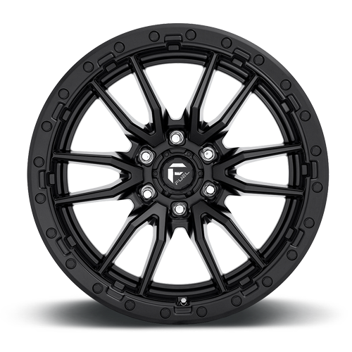Aluminum Wheels 20X9 Rebel D679 6 On 135 Matte Black 87.1 Bore 20 Offset Fuel Off Road Wheels