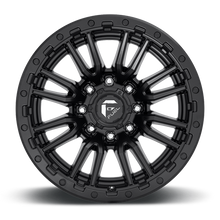 Load image into Gallery viewer, Aluminum Wheels 22X10 Rebel D679 8 On 180 Matte Black 124.2 Bore -18 Offset Fuel Off Road Wheels