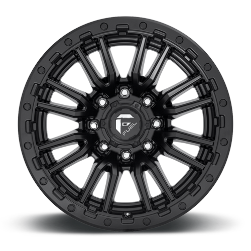 Aluminum Wheels 22X12 Rebel D679 8 On 180 Matte Black 124.2 Bore -44 Offset Fuel Off Road Wheels