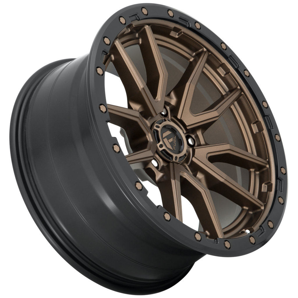 Aluminum Wheels 20X9 Rebel D681 5 On 150 Matte Bronze Black Bead Ring 110.1 Bore 20 Offset Fuel Off Road Wheels