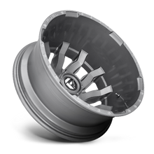 Load image into Gallery viewer, Dually Wheels 20X8.25 Blitz Dually D693 8 On 200 Brushed Gunmetal Gray Tinted Clear 142 Bore -202 Offset Multi Spoke Outer Dually Fuel Off Road Wheels