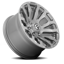 Load image into Gallery viewer, Aluminum Wheels 20X9 Blitz D693 6 On 135 Brushed Gunmetal Gray Tinted Clear 87.1 Bore 1 Offset Multi Spoke Fuel Off Road Wheels