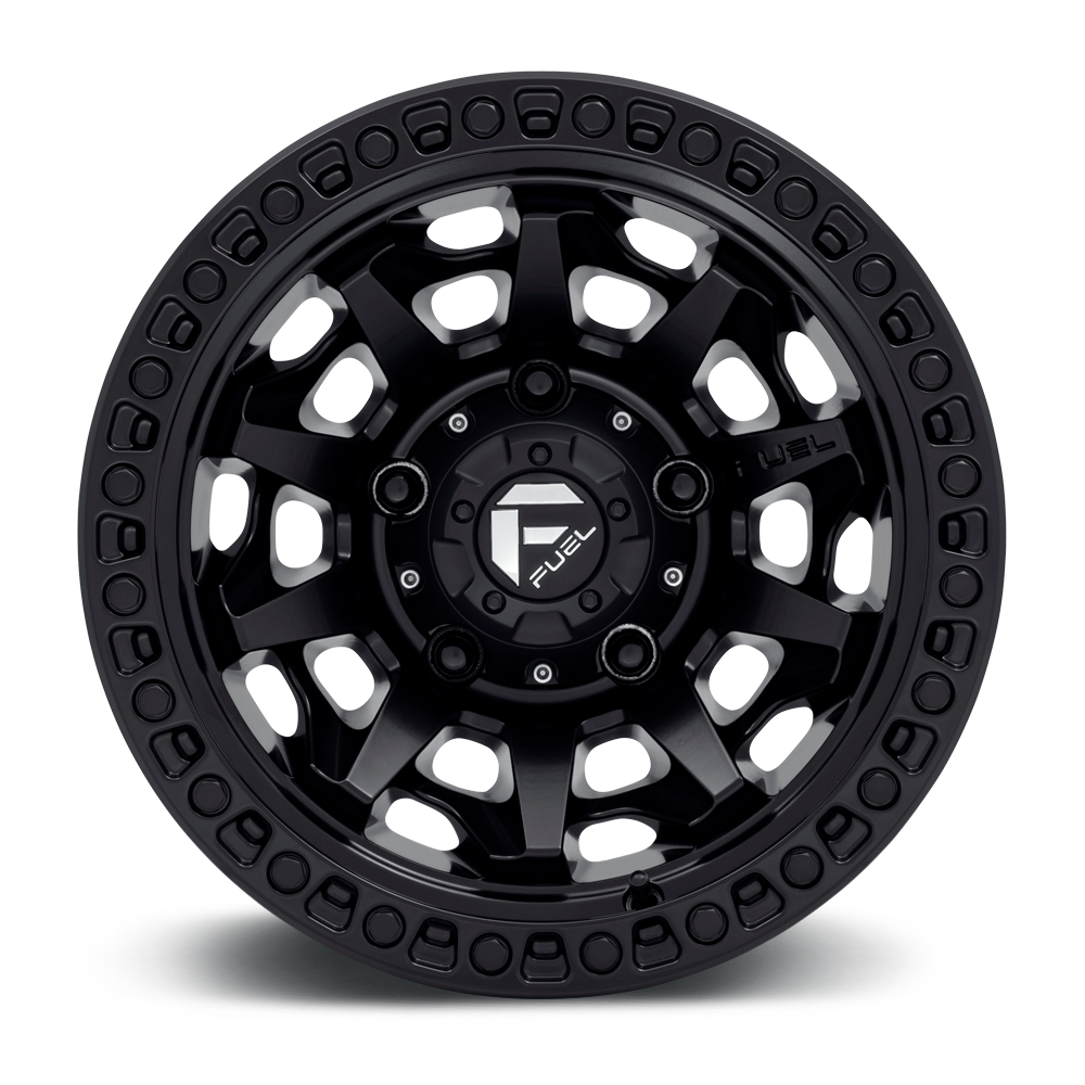 Aluminum Wheels 18X9 Covert D694 5 On 139.7 Matte Black 87.1 Bore 1 Offset Multi Spoke Fuel Off Road Wheels