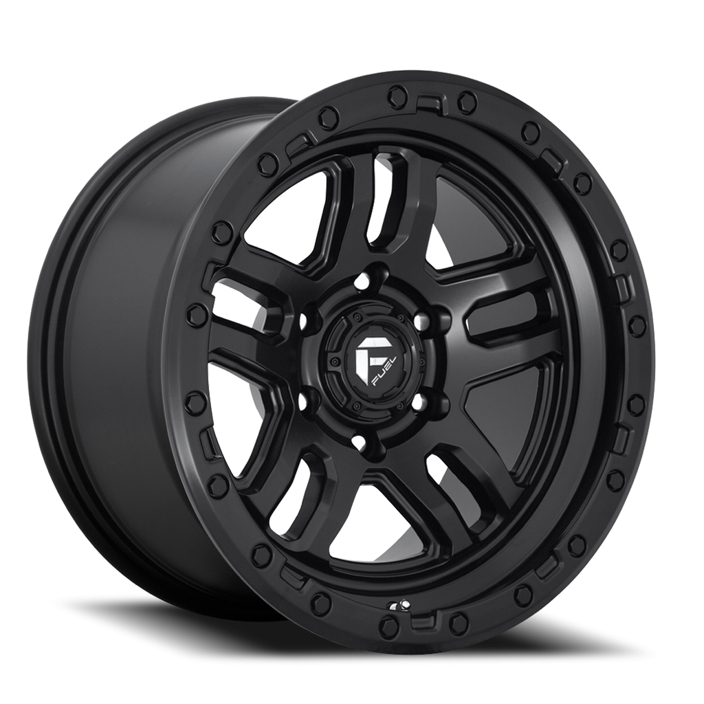 Aluminum Wheels 18X9 AMMO D700 5 On 127 Matte Black 71.5 Bore 1 Offset 5 Spoke Fuel Off Road Wheels