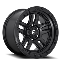 Load image into Gallery viewer, Aluminum Wheels 18X9 AMMO D700 5 On 127 Matte Black 71.5 Bore 1 Offset 5 Spoke Fuel Off Road Wheels
