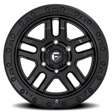 Load image into Gallery viewer, Aluminum Wheels 18X9 AMMO D700 5 On 127 Matte Black 71.5 Bore 1 Offset 5 Spoke Fuel Off Road Wheels
