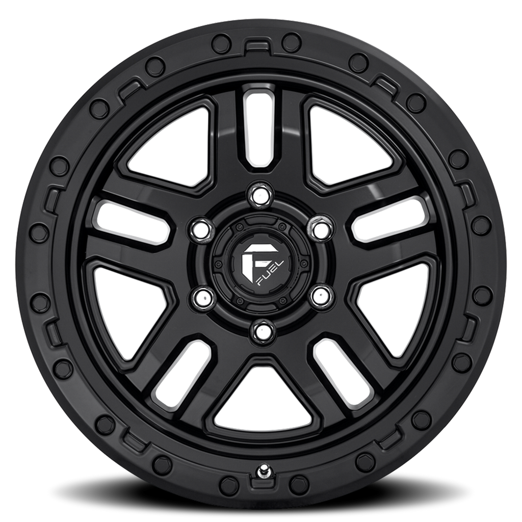 Aluminum Wheels 20X9 AMMO D700 5 On 150 Matte Black 110.2 Bore 20 Offset 5 Spoke Fuel Off Road Wheels