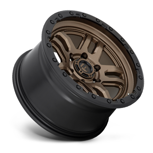 Aluminum Wheels 17X9 AMMO D702 5 On 127 Matte Bronze W/Black Bead Ring 71.5 Bore 1 Offset 5 Spoke Fuel Off Road Wheels