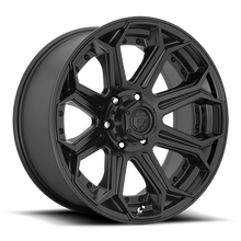 Load image into Gallery viewer, Aluminum Wheels 20X9 Siege D706 6 On 139.7 Matte Black 106.1 Bore 1 Offset Fuel Off Road Wheels
