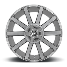 Load image into Gallery viewer, Aluminum Wheels 20X10 Contra Platinum D714 6 On 135/6 On 139.7 Brush Gunmetal Gray/Clear Tint 106.1 Bore -19 Offset Multi Spoke Fuel Off Road Wheels