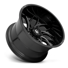 Load image into Gallery viewer, Aluminum Wheels 20X10 Runner D741 5 On 127 Gloss Black Milled 71.5 Bore -18 Offset Fuel Off Road Wheels