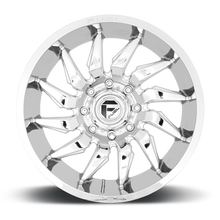 Load image into Gallery viewer, Aluminum Wheels 22X10 Saber D743 8 On 165.1 Chrome 125.2 Bore -18 Offset Fuel Off Road Wheels
