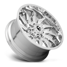 Load image into Gallery viewer, Aluminum Wheels 22X12 Saber D743 8 On 170 Chrome 125.1 Bore -44 Offset Fuel Off Road Wheels