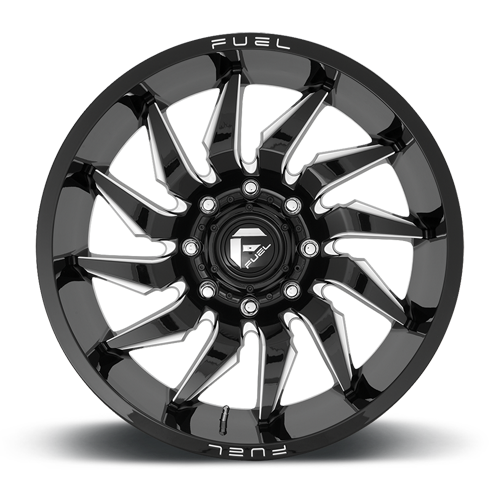Aluminum Wheels 20X9 Saber D744 5 On 150 Gloss Black Milled 110.2 Bore 20 Offset Fuel Off Road Wheels