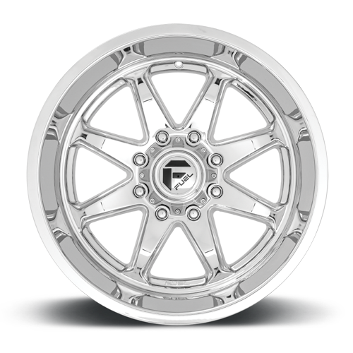 Aluminum Wheels 20X10 Hammer D748 8 On 170 Chrome 125.1 Bore -18 Offset Fuel Off Road Wheels