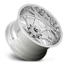 Load image into Gallery viewer, Aluminum Wheels 22X10 Hammer D748 6 On 139.7 Chrome 106.1 Bore -18 Offset Fuel Off Road Wheels