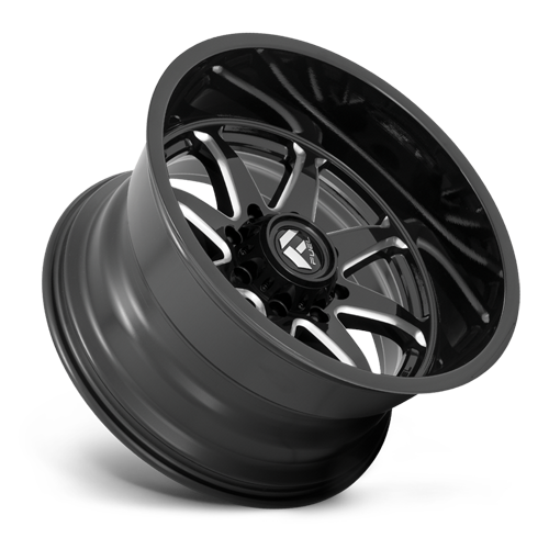 Aluminum Wheels 20X10 Hammer D749 6 On 139.7 Gloss Black Milled 106.1 Bore -18 Offset Fuel Off Road Wheels