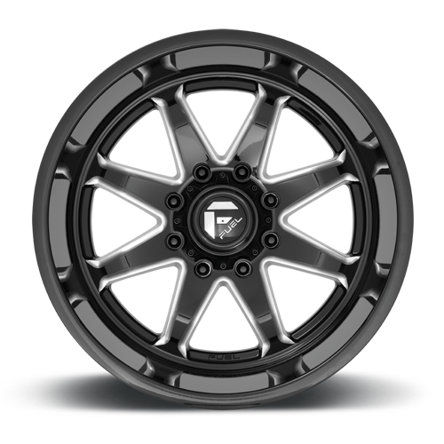 Aluminum Wheels 20X10 Hammer D749 5 On 139.7 Gloss Black Milled 78 Bore -18 Offset Fuel Off Road Wheels