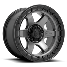 Load image into Gallery viewer, Aluminum Wheels 18X9 Block D752 5 On 127 Gunmetal Gray/Black Ring 71.5 Bore 20 Offset 6 Spoke Fuel Off Road Wheels
