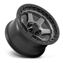 Load image into Gallery viewer, Aluminum Wheels 18X9 Block D752 5 On 127 Gunmetal Gray/Black Ring 71.5 Bore 20 Offset 6 Spoke Fuel Off Road Wheels