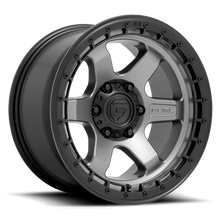 Load image into Gallery viewer, Aluminum Wheels 18X9 Block D752 6 On 135 Gunmetal Gray/Black Ring 87.1 Bore 20 Offset 6 Spoke Fuel Off Road Wheels