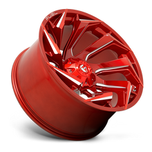 Load image into Gallery viewer, Aluminum Wheels 20X9 Reaction D754 8 On 170 Candy Red Milled 125.1 Bore 1 Offset Fuel Off Road Wheels