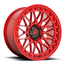Load image into Gallery viewer, Aluminum Wheels 17X9 Trigger D758 6 On 139.7 Candy Red 106.1 Bore -12 Offset Fuel Off Road Wheels