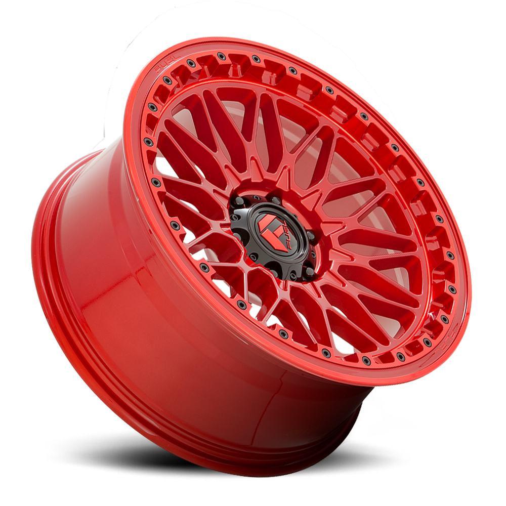 Aluminum Wheels 20X9 Trigger D758 6 On 139.7 Candy Red 106.1 Bore 1 Offset Fuel Off Road Wheels