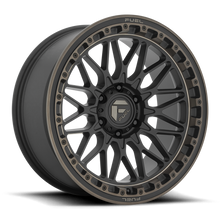 Load image into Gallery viewer, Aluminum Wheels 17X9 Trigger D759 6 On 139.7 Matte Black/Dark Tint 106.1 Bore 1 Offset Fuel Off Road Wheels