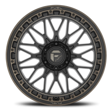 Load image into Gallery viewer, Aluminum Wheels 17X9 Trigger D759 6 On 139.7 Matte Black/Dark Tint 106.1 Bore 1 Offset Fuel Off Road Wheels